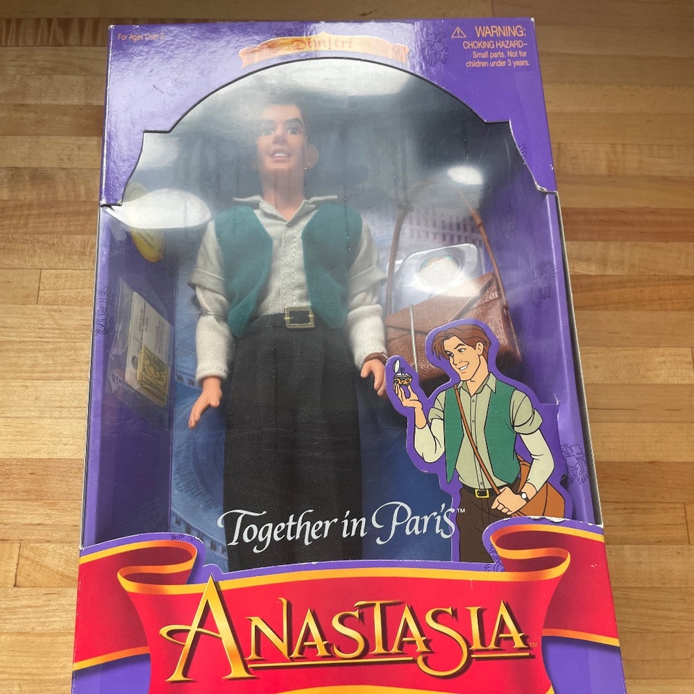 NIB Dimitri Doll- Anastasia- Together in Paris 1997